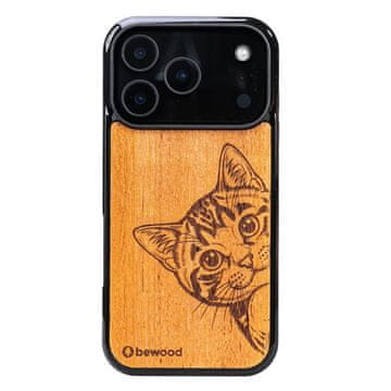 bewood drvena maskica za iPhone 17 Pro MAČKA LOVER MERBAU
