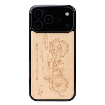 bewood Drvena maskica za iPhone 17 Pro Max HARLEY PATENT ANIEGRE