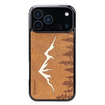 bewood Drvena maskica za iPhone 17 Pro Max MOUNTAINS IMBUIA