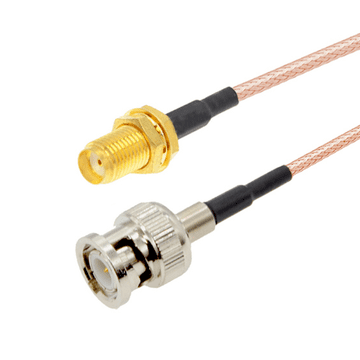 Pigtail BNC utikač / SMA utičnica RG316 20 cm