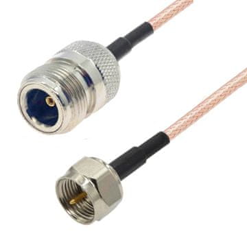 Pigtail F utikač / N utičnica RG316 50om 2m