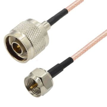 Pigtail F utikač / N utikač RG316 1m