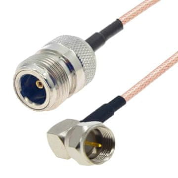 Pigtail F utikač RA / N utičnica RG316 50om 3m