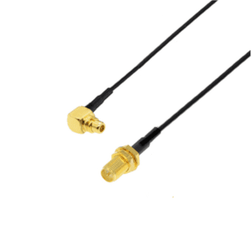 Pigtail MMCX utikač / SMA-RP utičnica RF1.37 10 cm