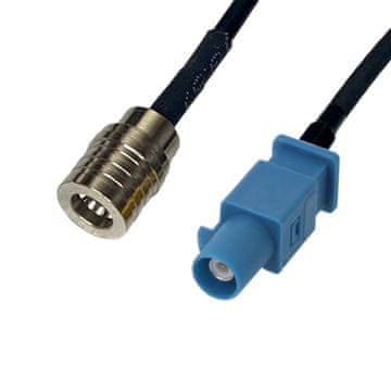 Pigtail QMA utikač / FAKRA utikač 20 cm RG174
