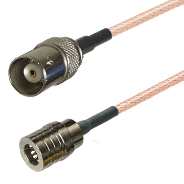 Pigtail QMA utikač / BNC utičnica 20cm RG316