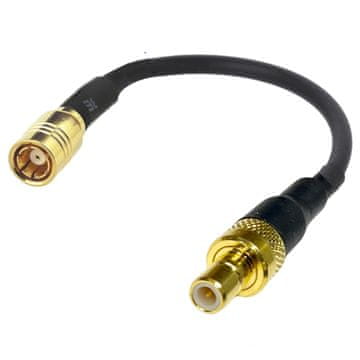 Pigtail SMB utičnica / SMB utikač RG174 1m