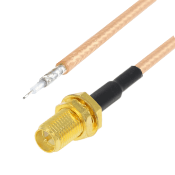 Pigtail SMA-RP utičnica / lemljenje RG316 50cm