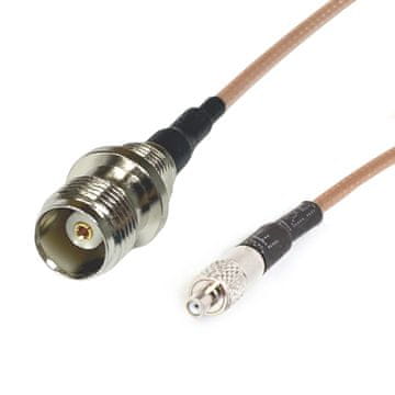 Pigtail TS9 utičnica / TNC utičnica 10cm RG316