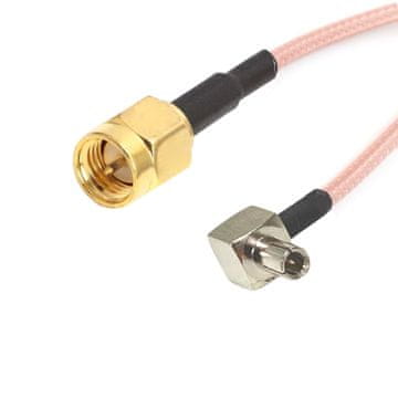 Pigtail TS9 utikač / SMA utikač 15 cm RG316