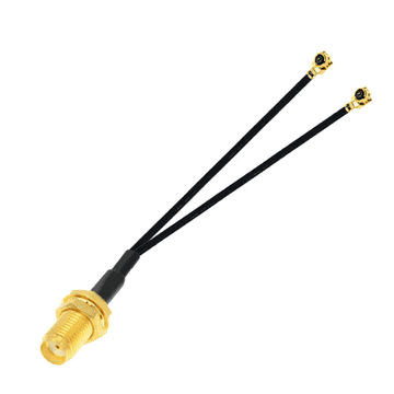 Pigtail TIP Y 2 x UFL / SMA utičnica RF1.13 25 cm