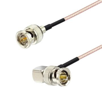 SDI kabel BNC utikač / BNC utikač RA 75ohm 50cm