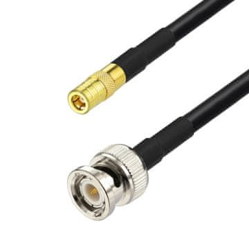 Antenski kabel BNC utikač / SMB utičnica RG58 2m