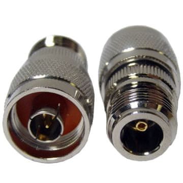 Adapter N utikač / N utičnica RAVNI