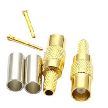 MCX utičnica za RG174 kabel