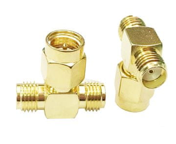 T-adapter SMA utičnica / SMA utičnica / SMA utikač