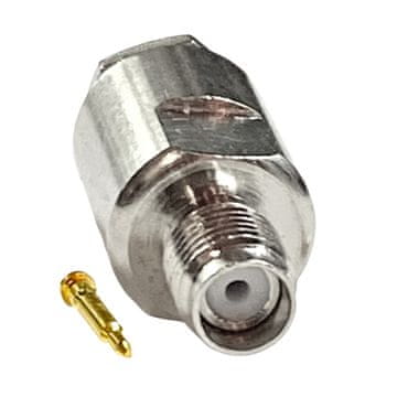 SMA-RP utičnica za RG58 kabel, uvijena