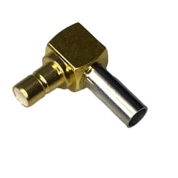 SMB utični konektor za RG174 kabel, KUTNI