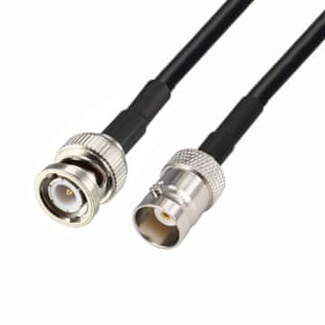 Antenski kabel BNC utičnica / BNC utikač RG58 1m
