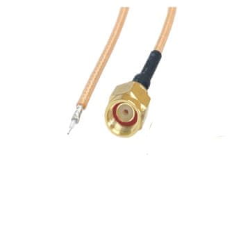 Pigtail SMA-RP utikač 30cm RG178 / ZA LEMLJENJE