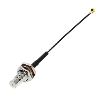 Pigtail MHF4 ženski / QMA utičnica RF0.81 20cm