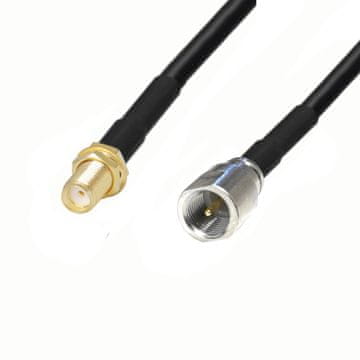 Antenski kabel FME utikač / SMA-RP utičnica RG58 5m