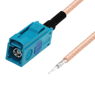 Pigtail FAKRA Z lemna utičnica RG316 50cm