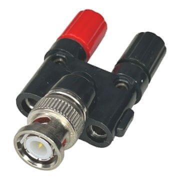 MJERNI adapter BNC utikač / 2*BANANA utičnica