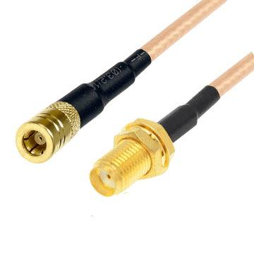 Pigtail SMA utičnica / SMB utičnica 50cm RG316