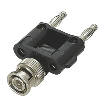 MJERNI adapter BNC utikač / 2* BANANA utikač