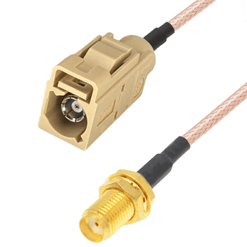 Pigtail FAKRA I utičnica / SMA utičnica 50 cm
