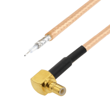 Pigtail SMB RA utikač za lemljenje RG316 25cm