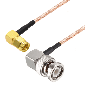 Pigtail BNC utikač / SMA utikač RG316 50 cm