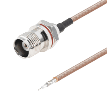 Pigtail BNC utičnica / lemljenje RG316 50ohm 20cm