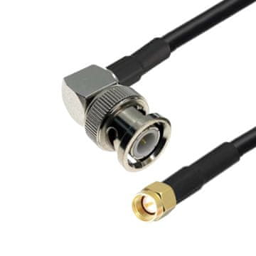 Antenski kabel BNC utikač RA / SMA utikač RG58 2m