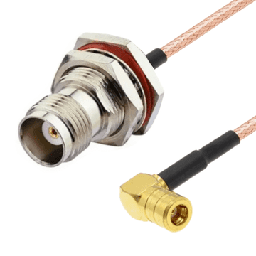 Pigtail SMB utičnica KUTNA / TNC utičnica RG316 1mx