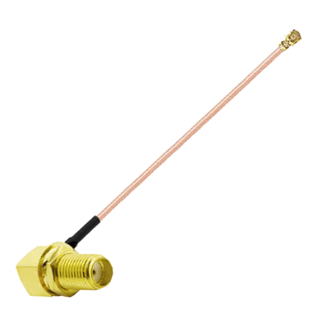 Pigtail uFL ženski / SMA utičnica RA RG178 20cm