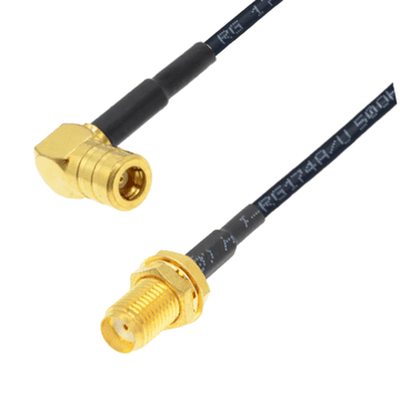 Pigtail SMA utičnica / SMB utičnica KUTNA RG174 7m