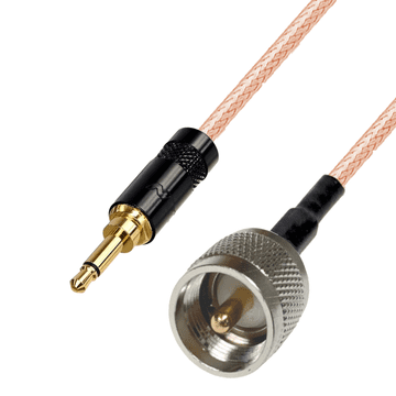 Pigtail JACK 3.5 utikač / UHF utikač RG316 20 cm