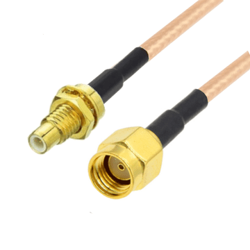 Pigtail SMA-RP utikač / SMC verzija BH RG316 30 cm
