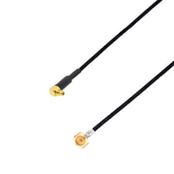 Pigtail uFL muški / MMCX utikač RA RF1.37 15cm