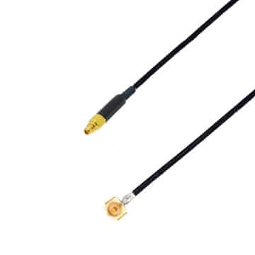 Pigtail uFL muški / MMCX utikač RF1.37 15cm