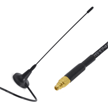 GSM 3G LTE antena 2.8dBi vertikalna MAGNET MMCX utikač