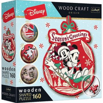 Trefl Drvena slagalica Mickey i Minnie Disney Božićna avantura 9+ 20192