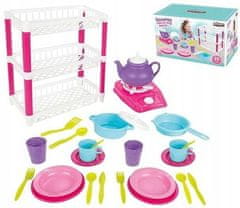 0.00023 Set posuđa sa sušilicom Artyk 033377