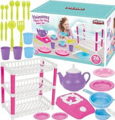 0.00023 Set posuđa sa sušilicom Artyk 033377