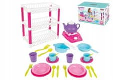 0.00023 Set posuđa sa sušilicom Artyk 033377