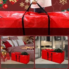 Nikcorp Set navlaka za božićno drvce Akcesoria świąteczne, 3 kom, vodootporna Oxford torba 165x76x38 cm za drvca do 2.5 m s ojačanim ručkama, sklopiva zaštita za pohranu božićnih ukrasa i umjetnog drvca