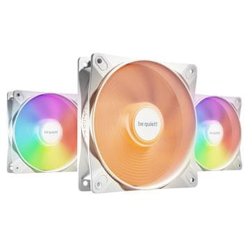 Be quiet! LIGHT WINGS LX (BL122) RGB 120mm 4-pin PWM 3x bijeli ventilator
