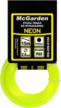 OKRUGLA NEONSKA NIT ZA KOSILICU 2,4 MM 15 M - MG-200-0124